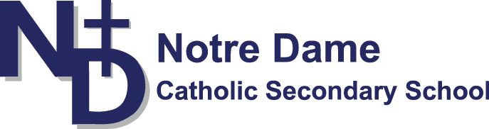 Notre Dame Catholic Secondary School logo